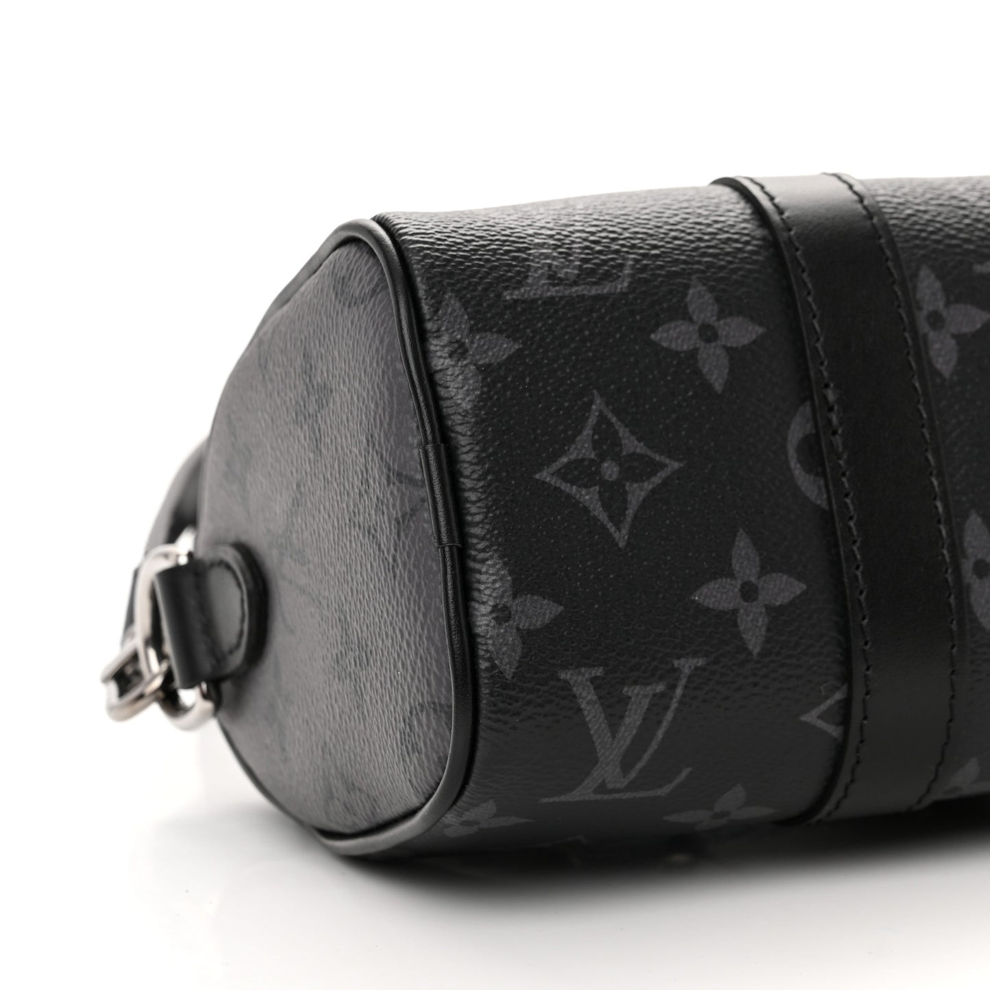 Reverse Monogram Eclipse Keepall XS Black