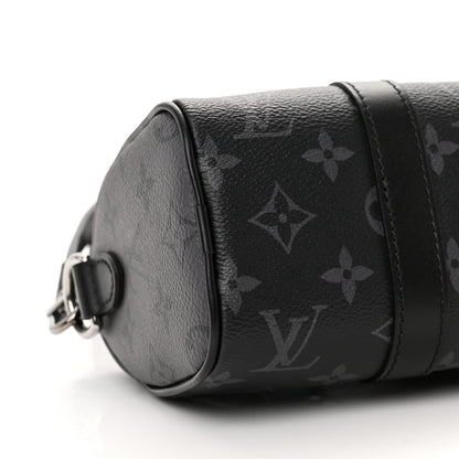 Louis Vuitton Reverse Monogram Eclipse Keepall XS Black 8 of 9