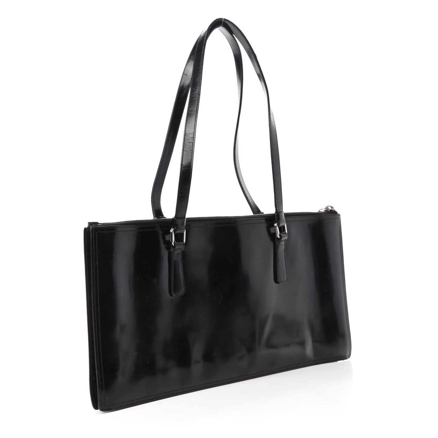Spazzolato Shoulder Bag Black