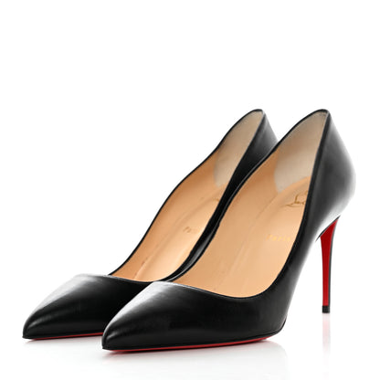 Christian Louboutin Shiny Nappa Pigalle Follies 85 Pumps 41 Black 3 of 9