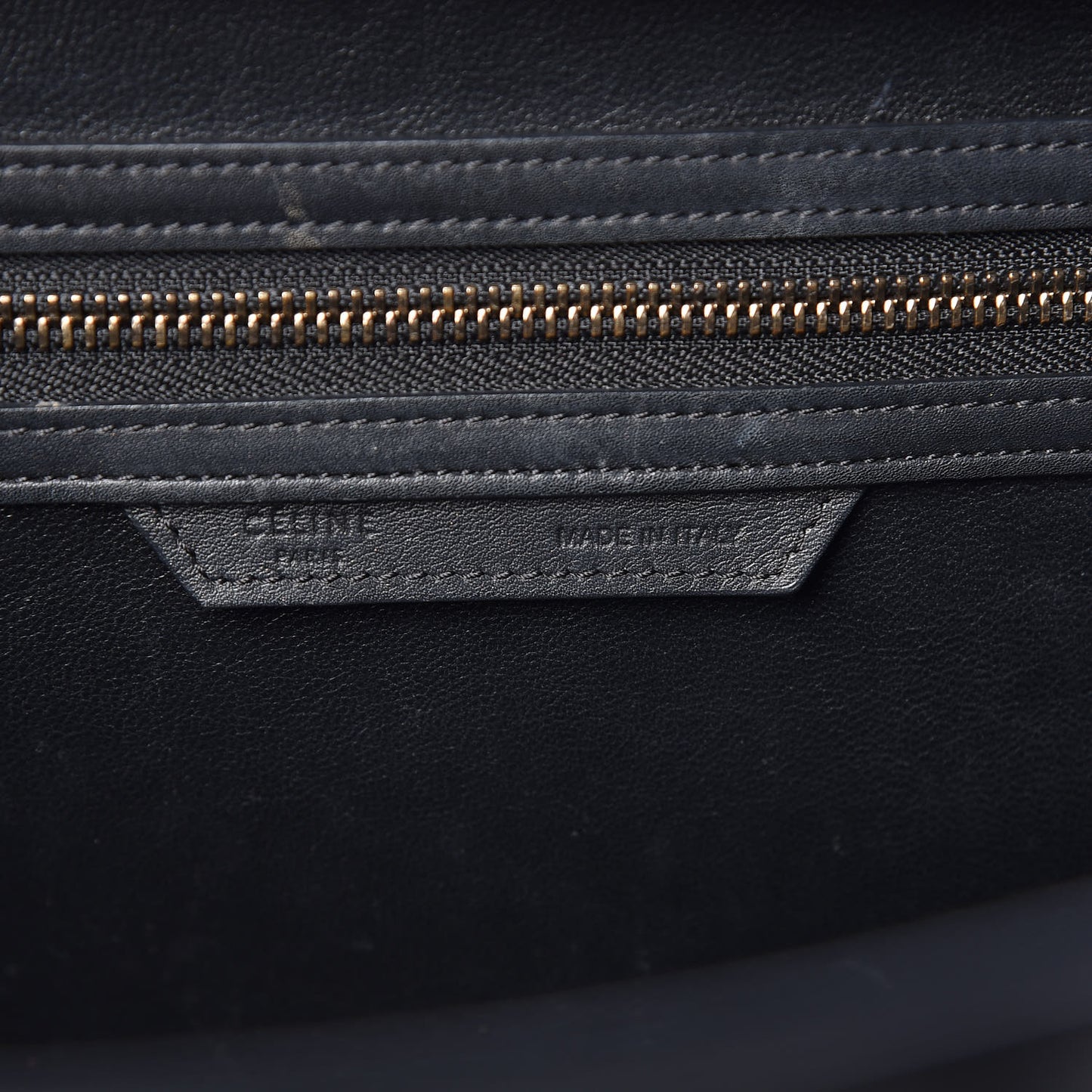 Smooth Calfskin Mini Luggage Black