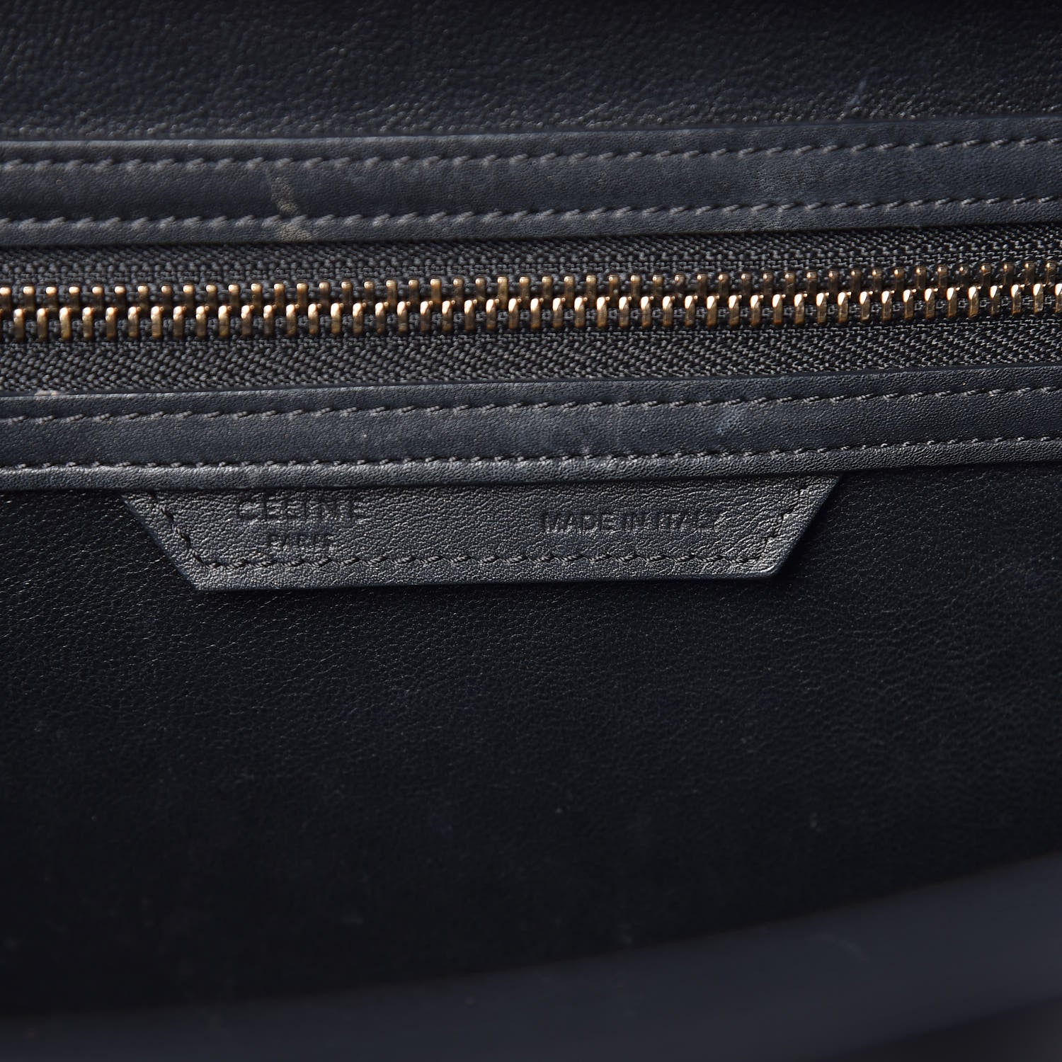 Celine Smooth Calfskin Mini Luggage Black 6 of 19