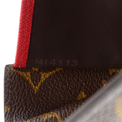 Louis Vuitton Monogram Compact Marie Wallet Rouge 7 of 7