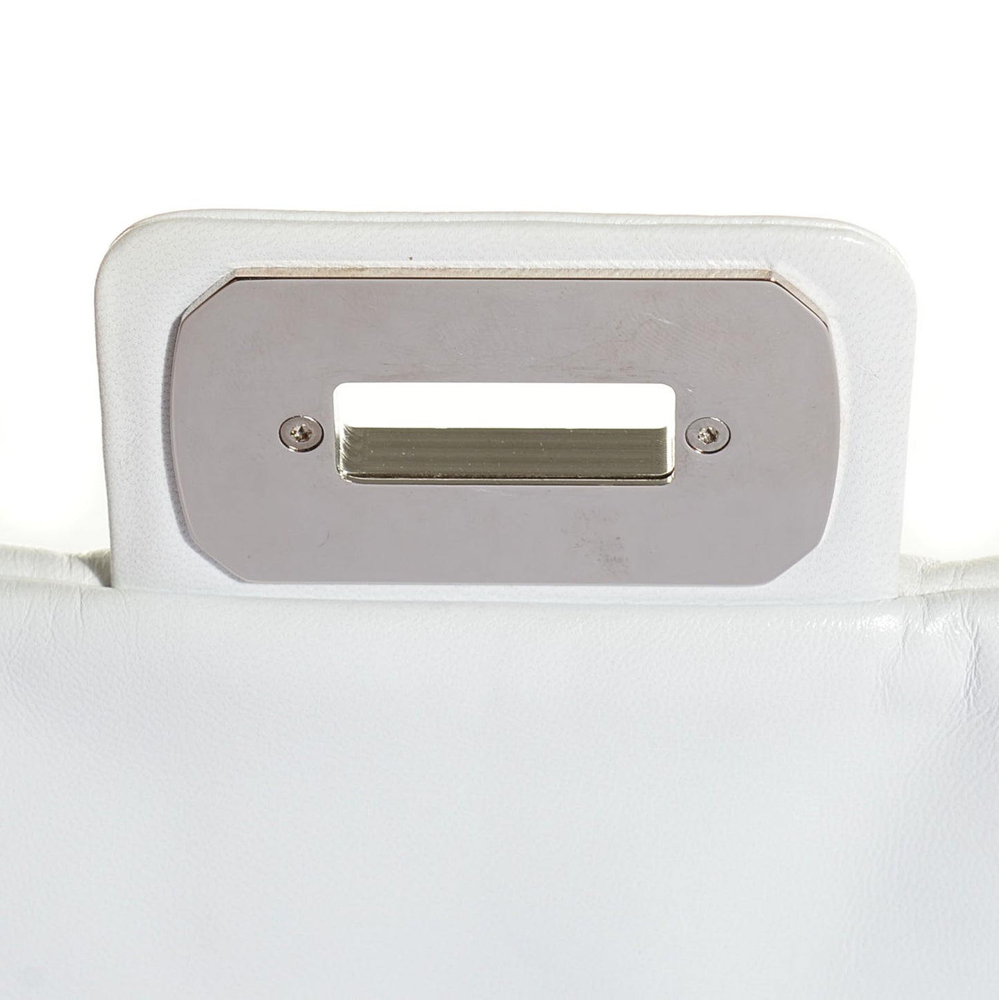 Lambskin Igloo Single Flap White