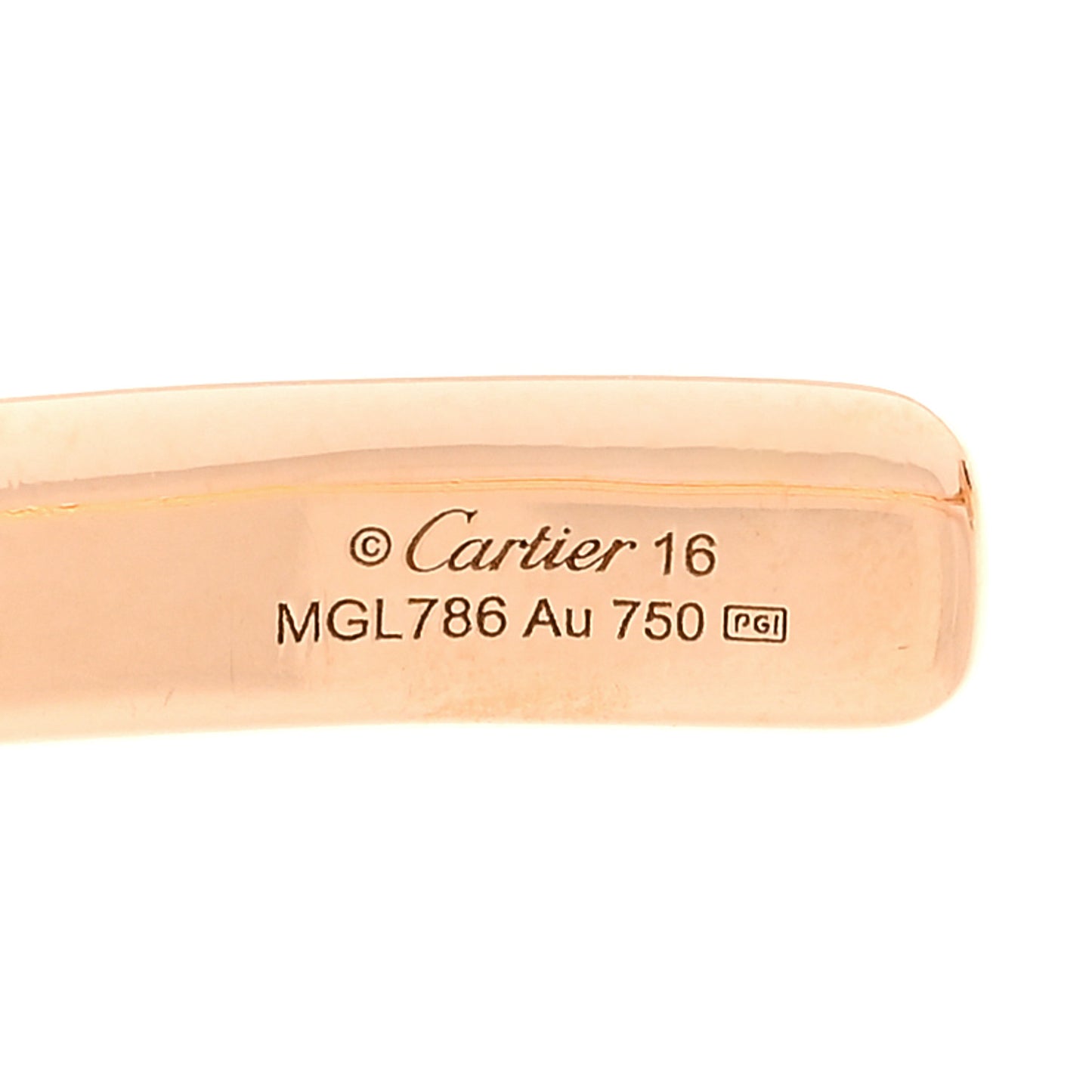 18K Pink Gold Tsavorite Black Onyx Panthere De Cartier Bracelet 16