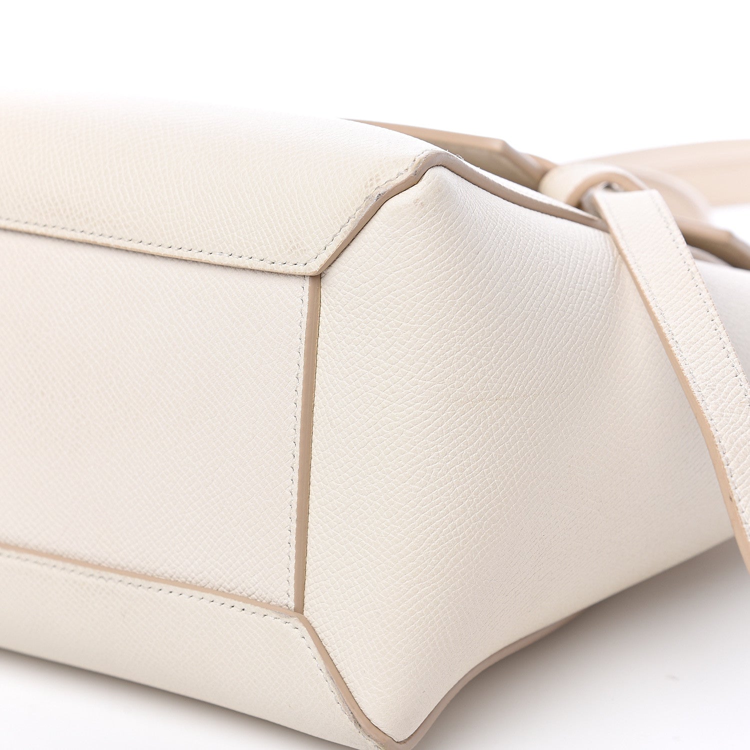 Celine Grained Calfskin Micro Belt Bag Linen 12 of 12
