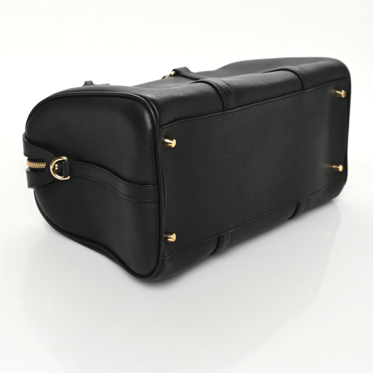Derby Calfskin Medium Alchester Bowling Bag Black