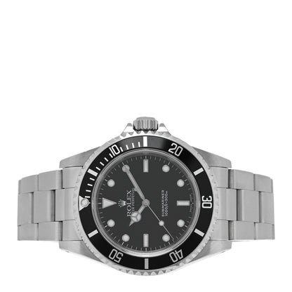 Rolex Stainless Steel 40mm Oyster Perpetual Submariner Watch Black 14060M 2 of 4