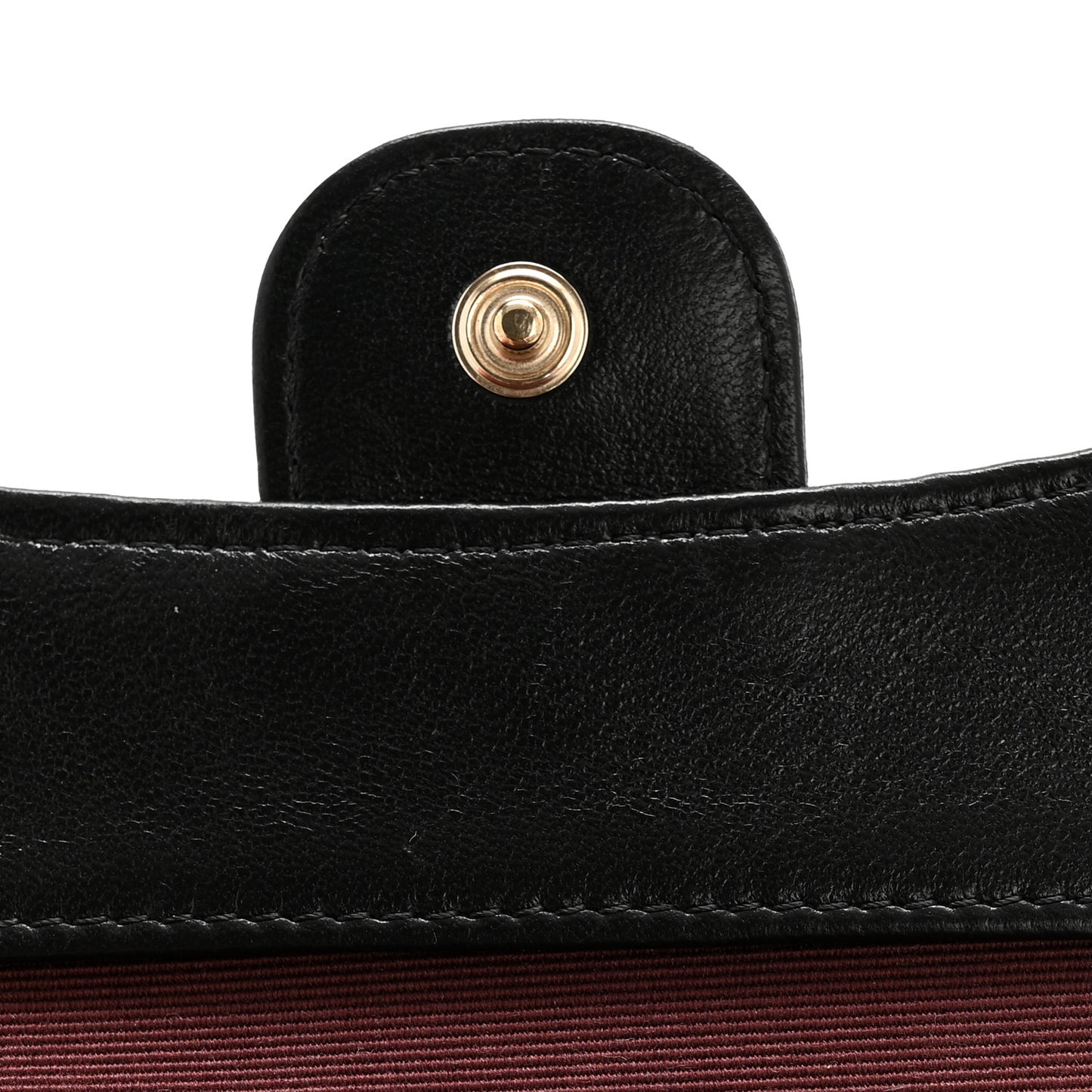 Lambskin Quilted Classic 4 Key Holder Wallet Black