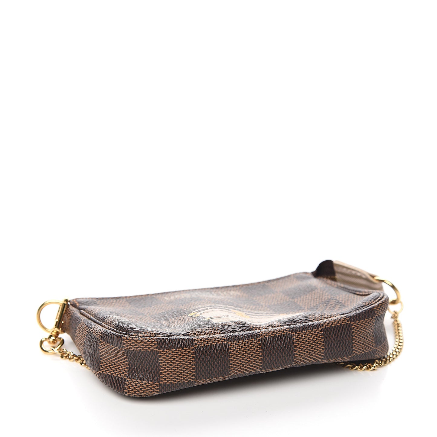 Damier Ebene Trunks and Locks Mini Pochette Accessories