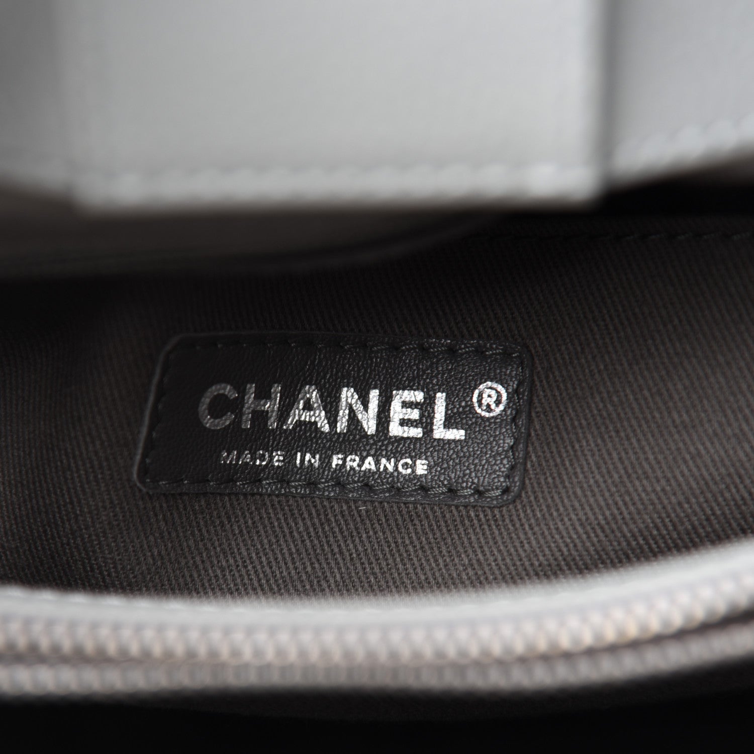 Chanel Grained Calfskin Small Neo Executive Shopper Tote Grey 8 of 11