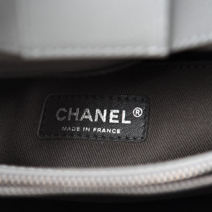 Chanel Grained Calfskin Small Neo Executive Shopper Tote Grey 8 of 11
