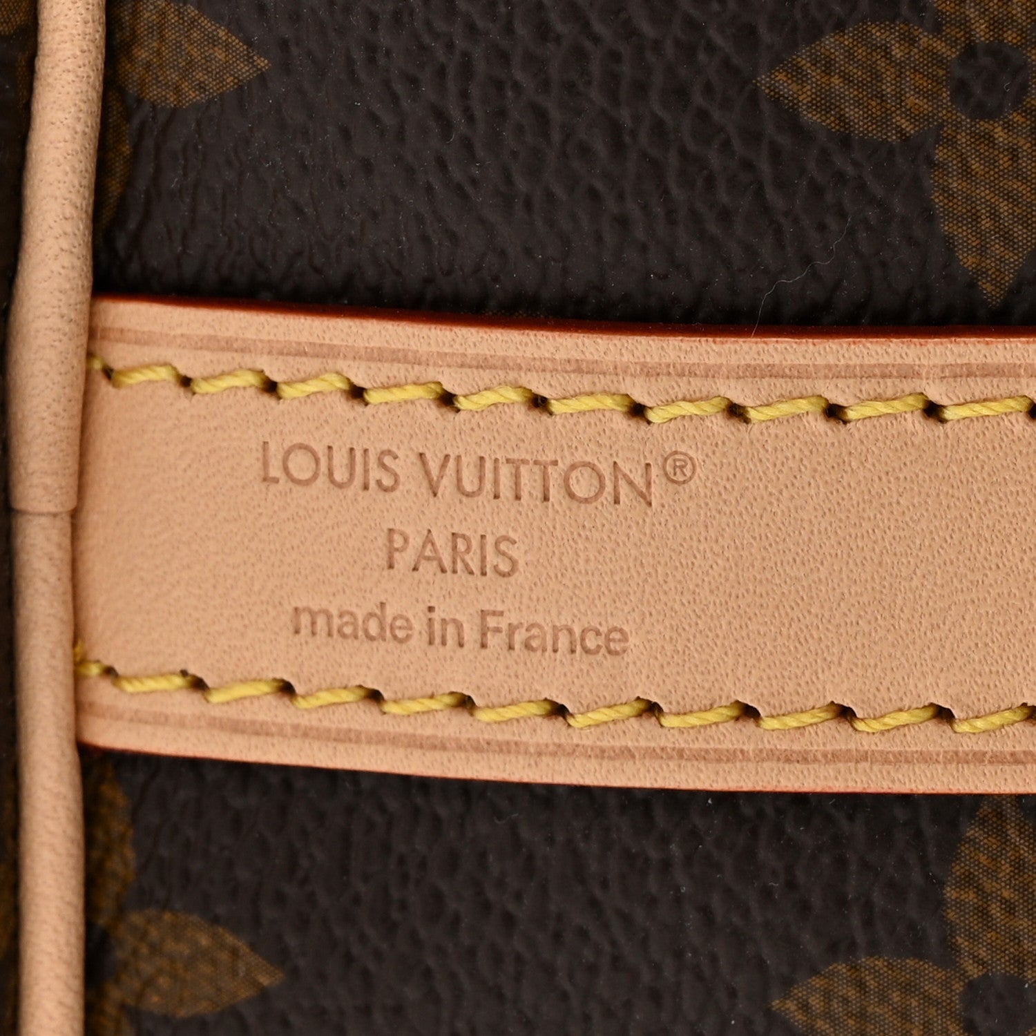 Louis Vuitton Mon Monogram Speedy Bandouliere 35 Light Pink Camel 6 of 9