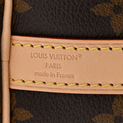 Louis Vuitton Mon Monogram Speedy Bandouliere 35 Light Pink Camel 6 of 9