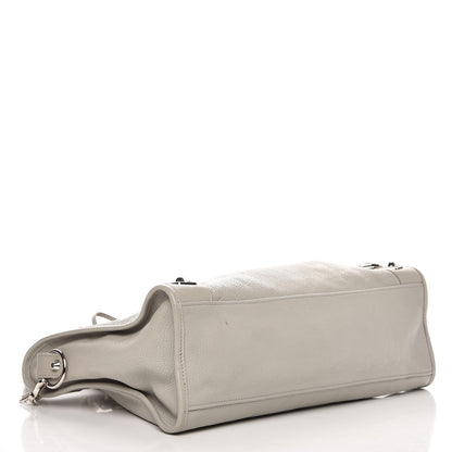 Balenciaga Chevre Gold Metallic Edge Hardware City Gris Glace 4 of 10