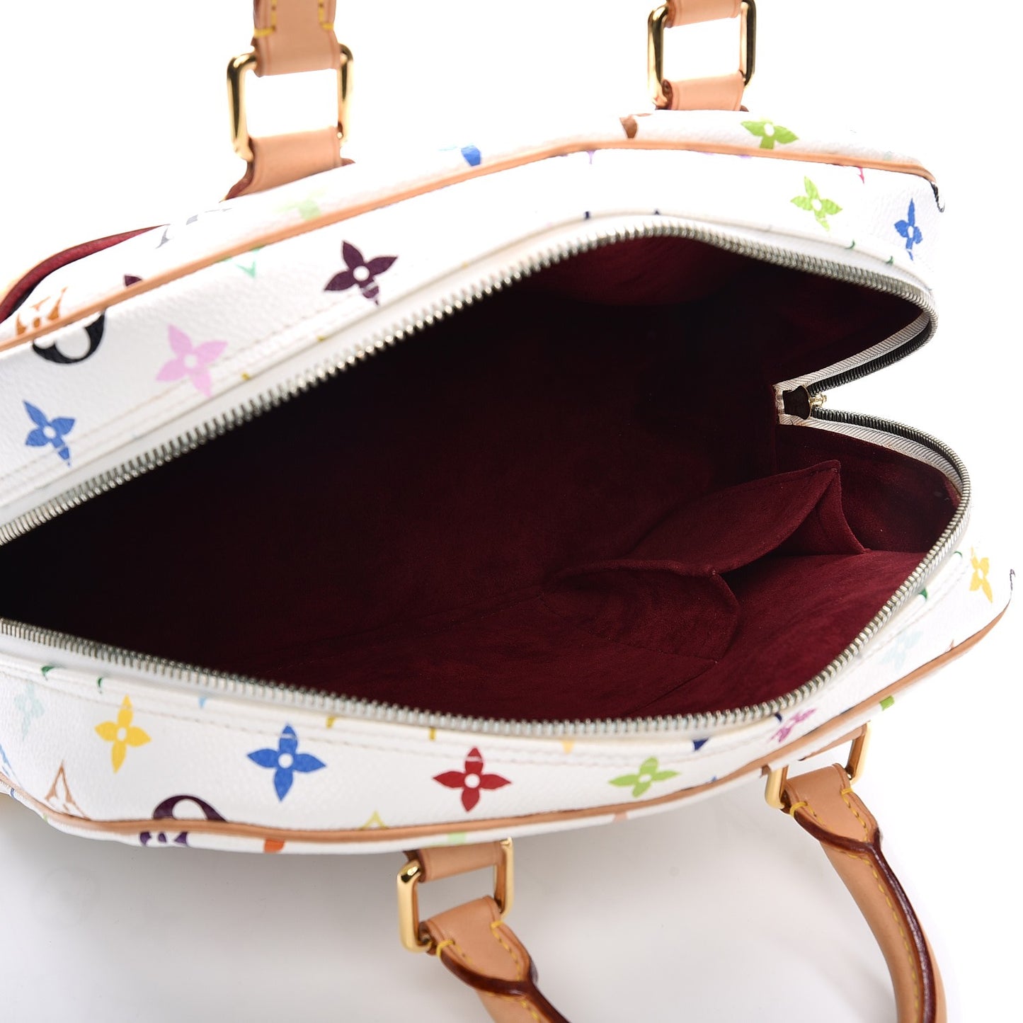 Monogram Multicolor Trouville White