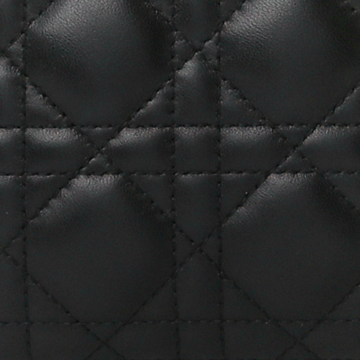 Christian Dior Lambskin Cannage Medium Lady D-Joy Black 8 of 10