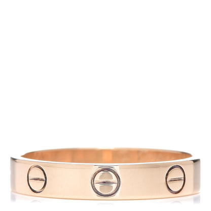 Cartier 18K Yellow Gold 3.5mm LOVE Wedding Band Ring 55 7.25 3 of 5