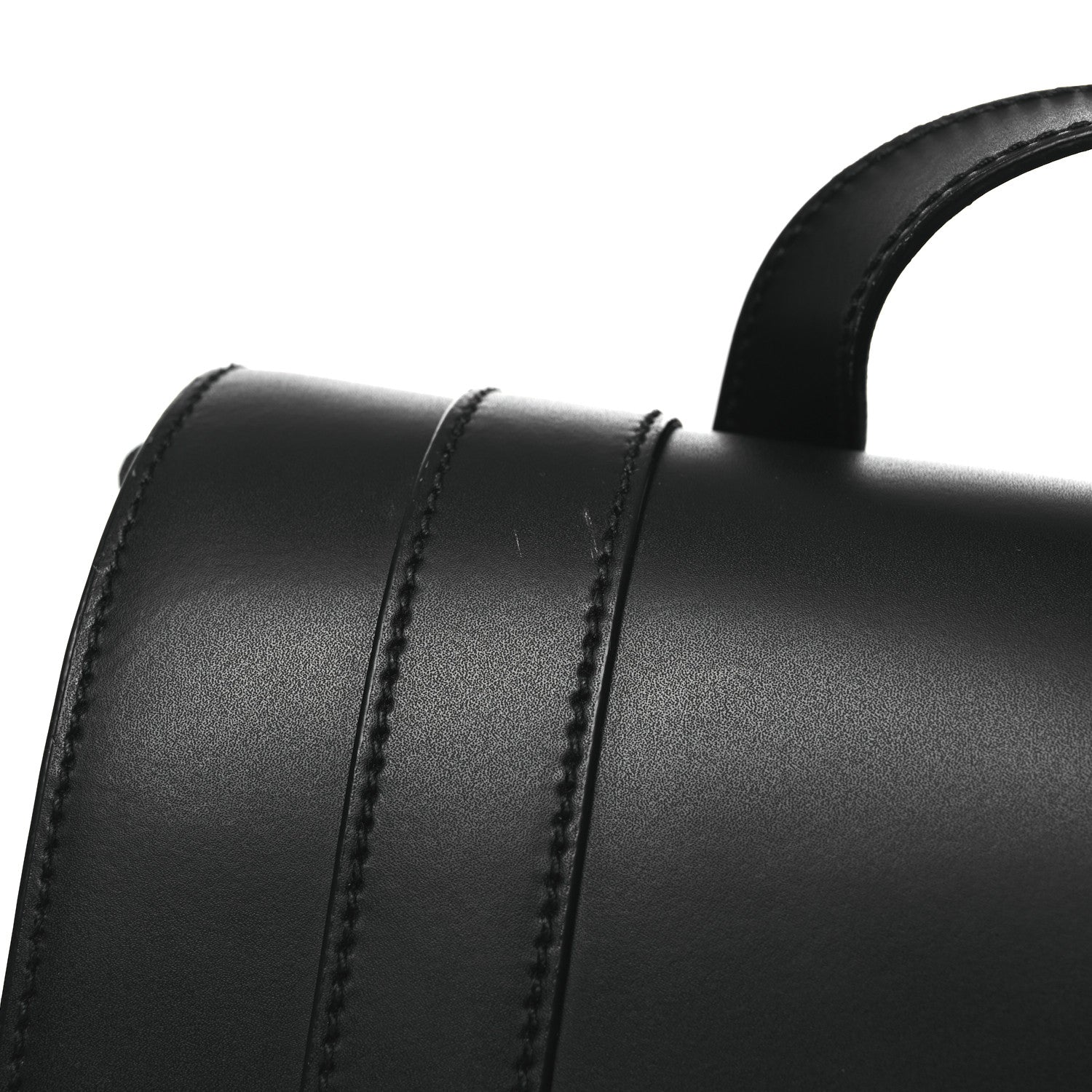 Gucci Soft GG Supreme Monogram Calfskin Web Double Buckle Backpack Black 13 of 13