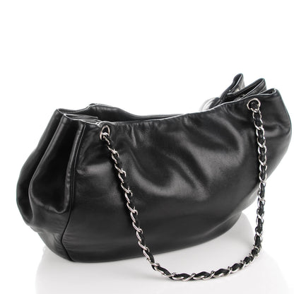 Chanel Lambskin Sensual Hobo Black 3 of 11