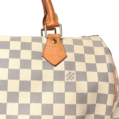 Louis Vuitton Damier Azur Speedy 30 10 of 10