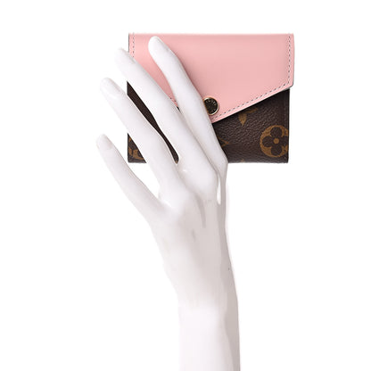 Louis Vuitton Monogram Zoe Wallet Rose Ballerine 2 of 8