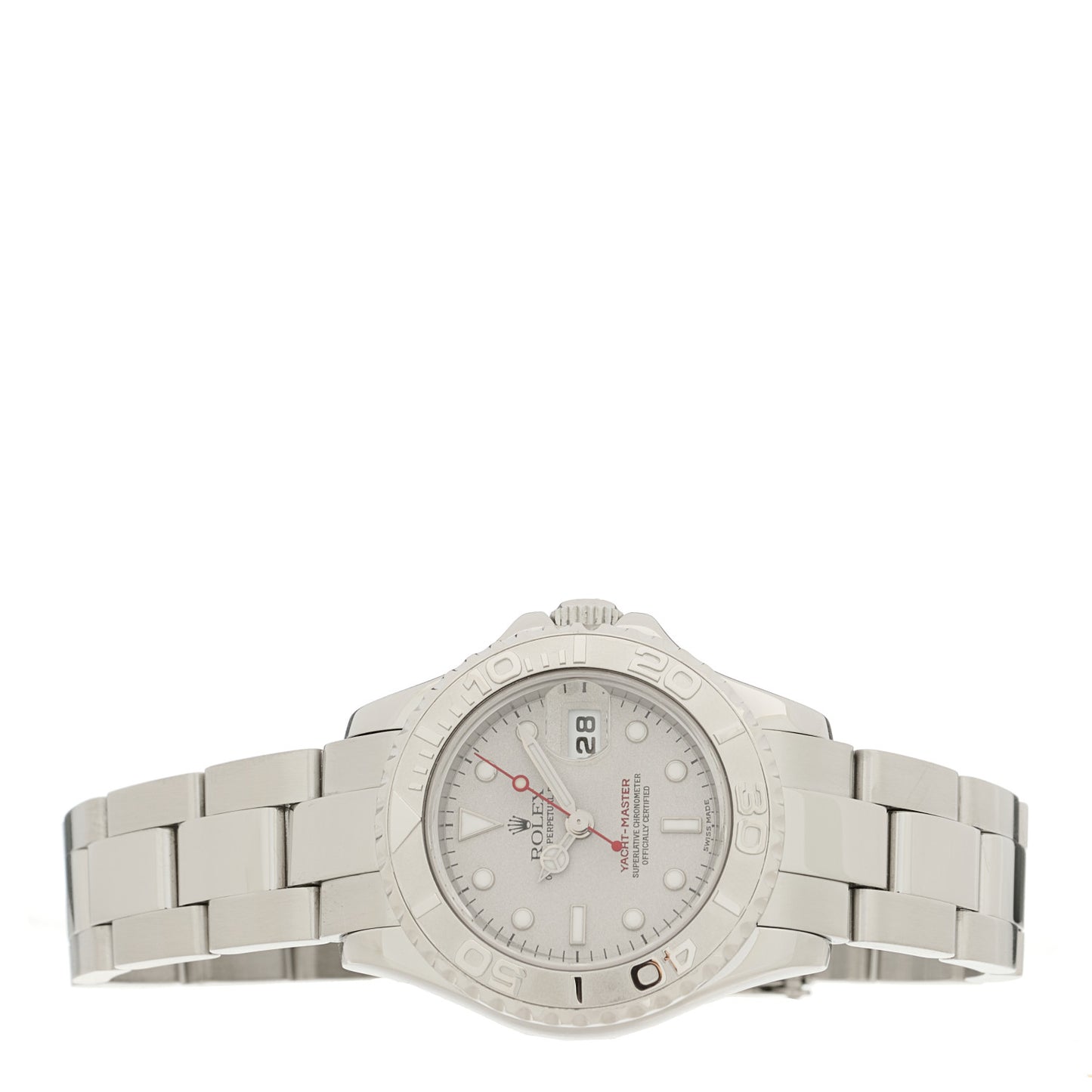Stainless Steel Platinum 29mm Yacht-Master Watch Silver 169622