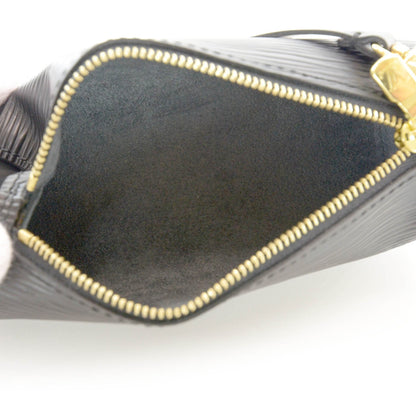 Louis Vuitton Epi Trousse Ronde Case Makeup Accessory Bag Black 6 of 6