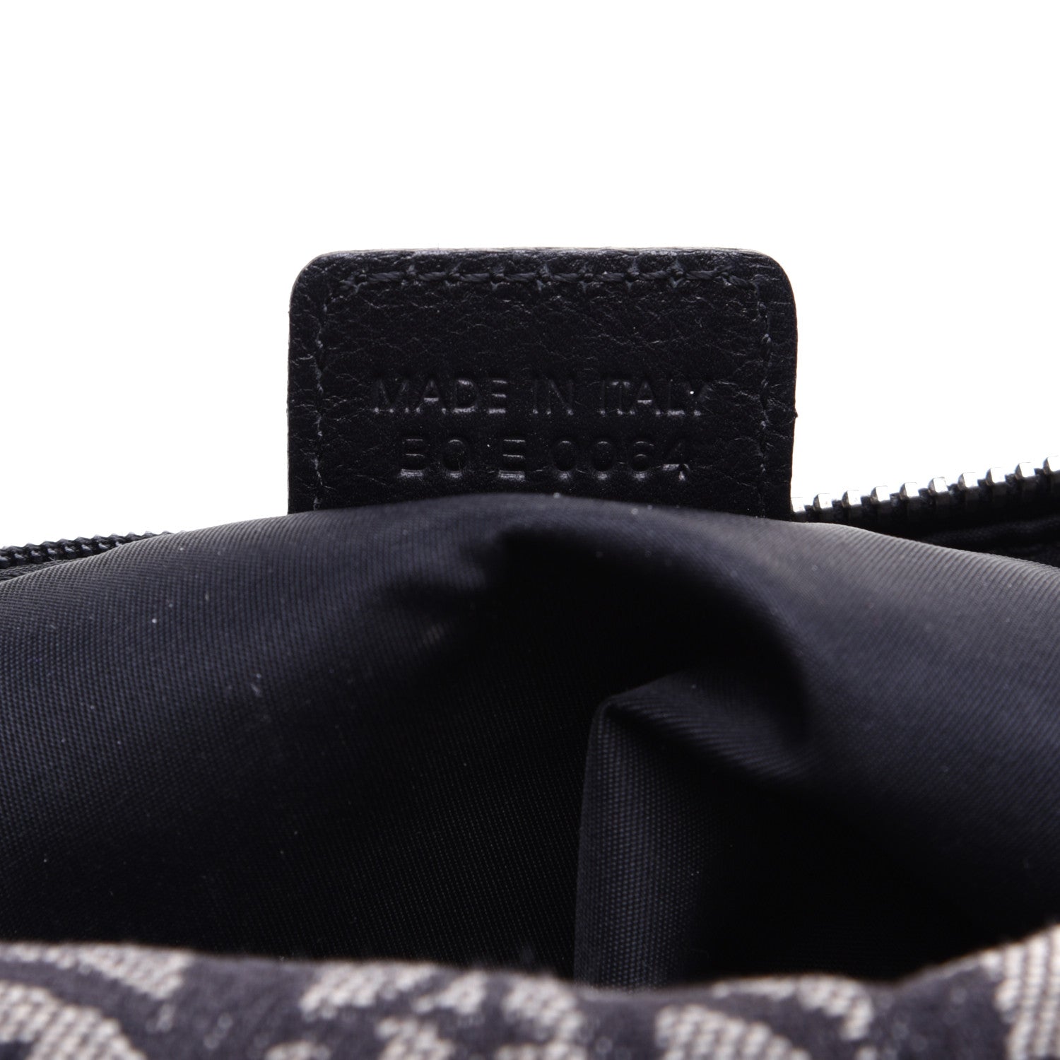 Christian Dior Denim Monogram Charms Shoulder Bag Black 9 of 14