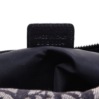 Christian Dior Denim Monogram Charms Shoulder Bag Black 9 of 14