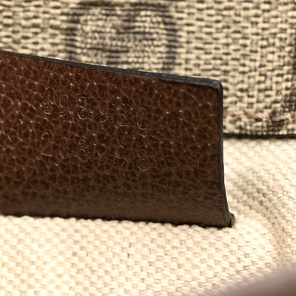 Gucci GG Supreme Monogram Neo Vintage Web Belt Bag Brown 7 of 11