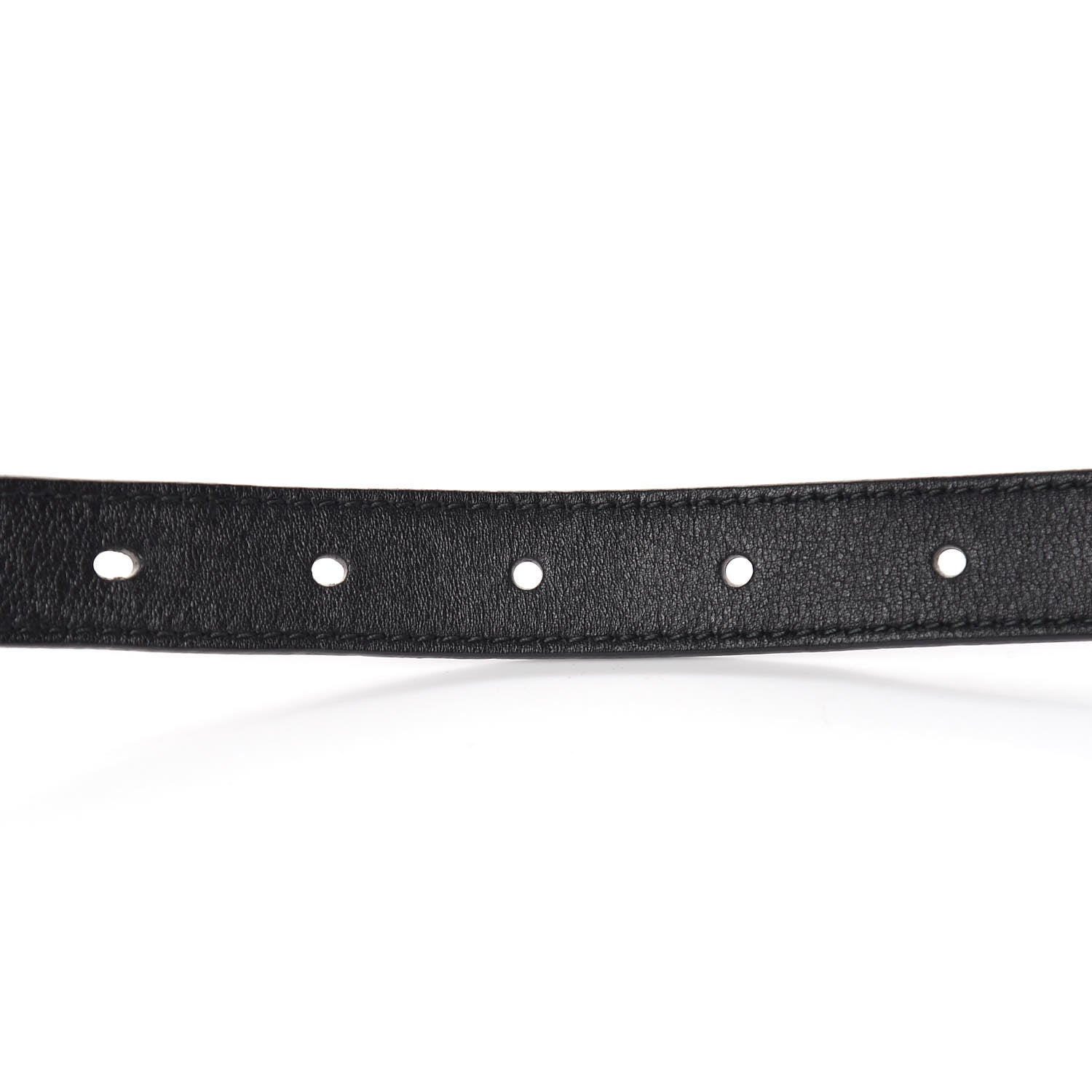 Gucci Calfskin Double G 20mm Belt 85 34 Black 5 of 7
