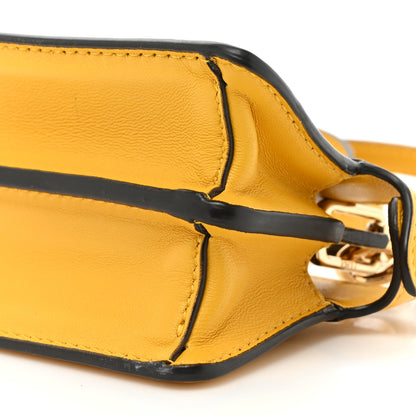 Fendi Shiny Nappa Nano Peekaboo Maxi Handle Satchel Mimosa 8 of 12