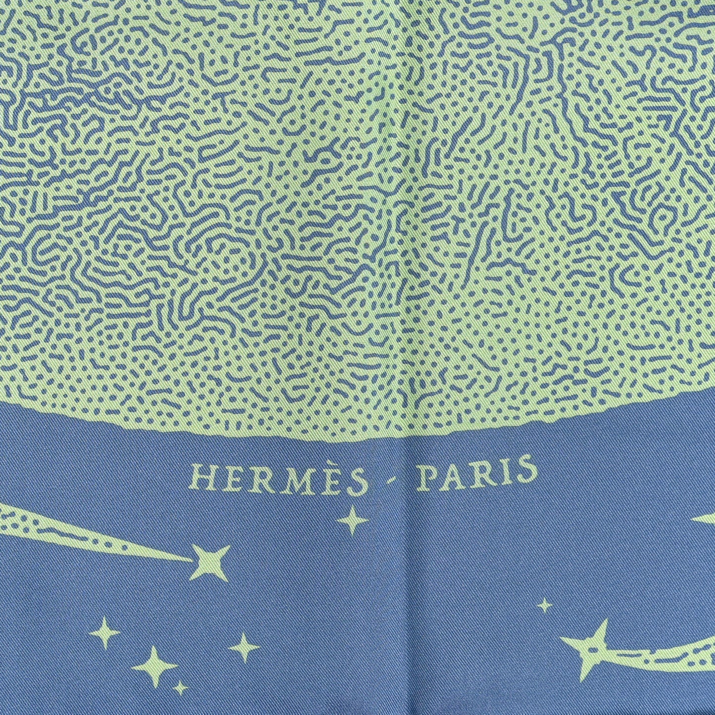 Silk Double Face Clair De Lune Scarf 90 Vieux Rose Jaune