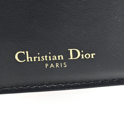 Christian Dior Denim Oblique 30 Montaigne Dahlia Wallet Blue 6 of 6