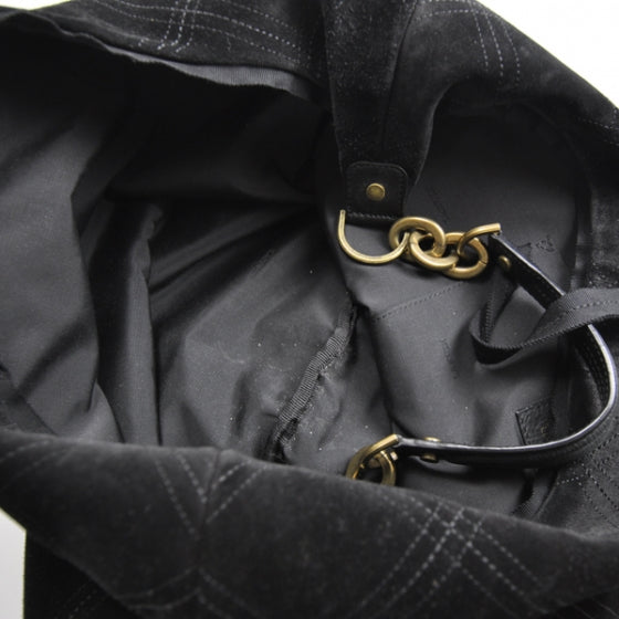 Suede Cabeceo GM Hobo Black