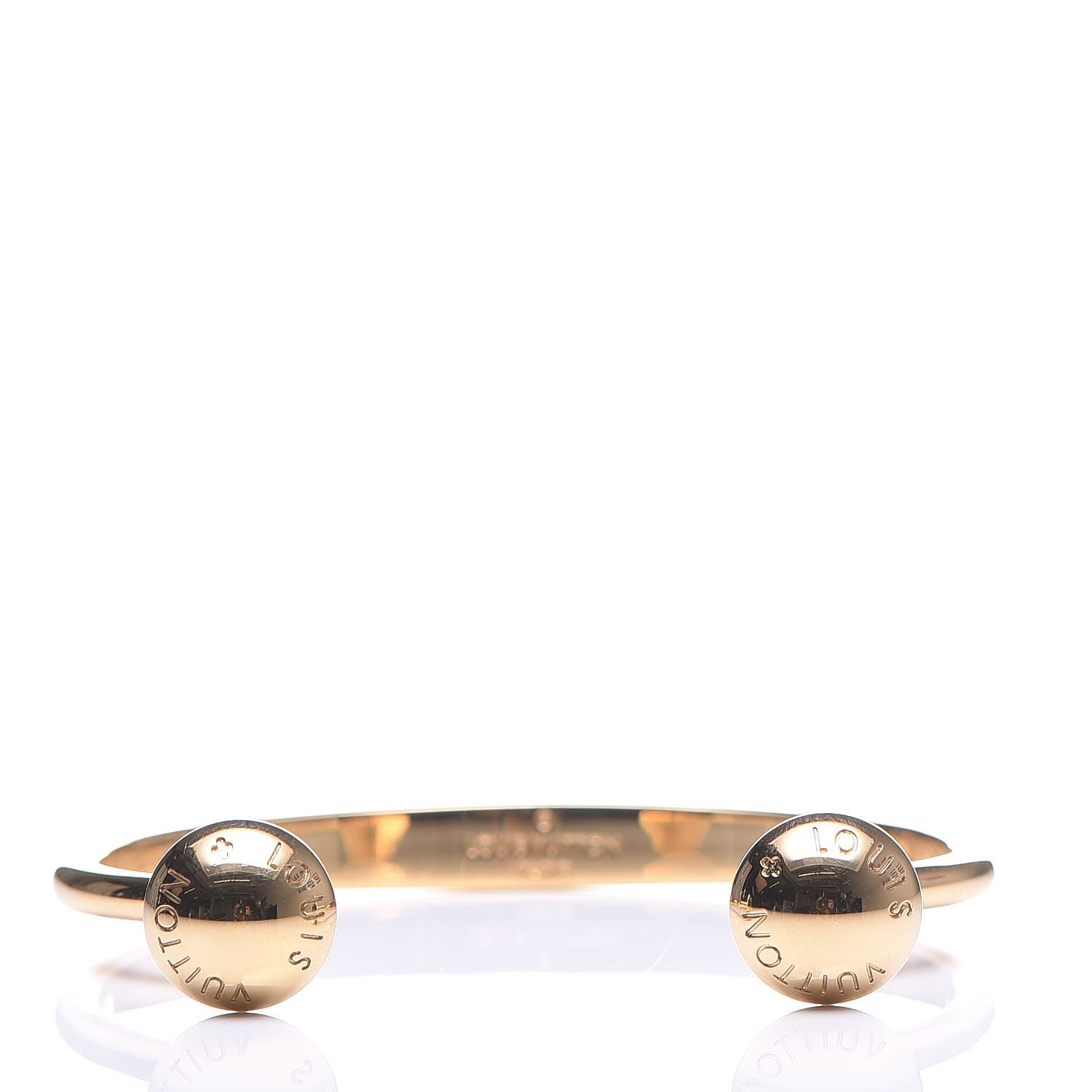 Louis Vuitton Metal Studdy Bracelet M Gold Rose Gold Silver 1 of 9