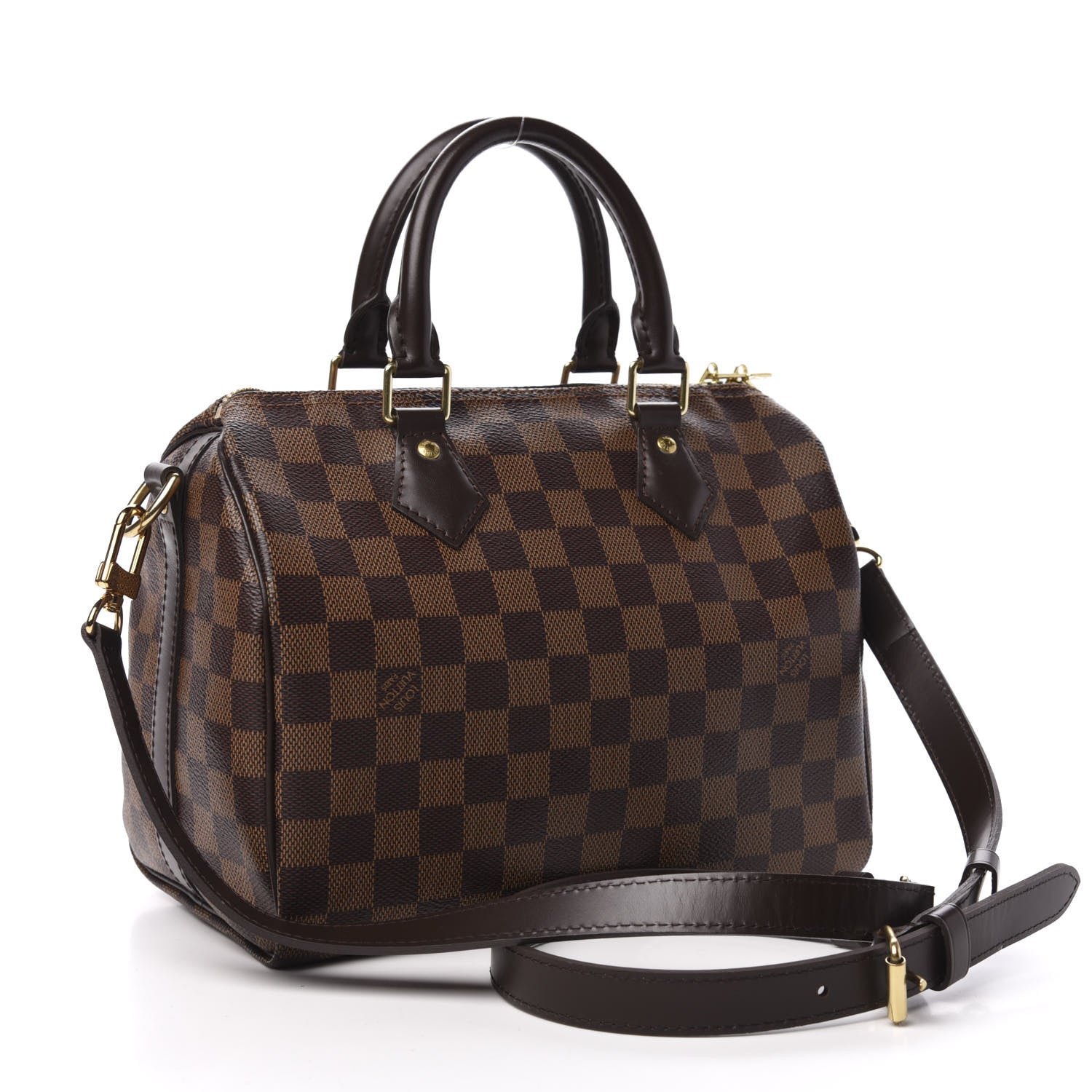 Louis Vuitton Damier Ebene Speedy Bandouliere 25 3 of 11