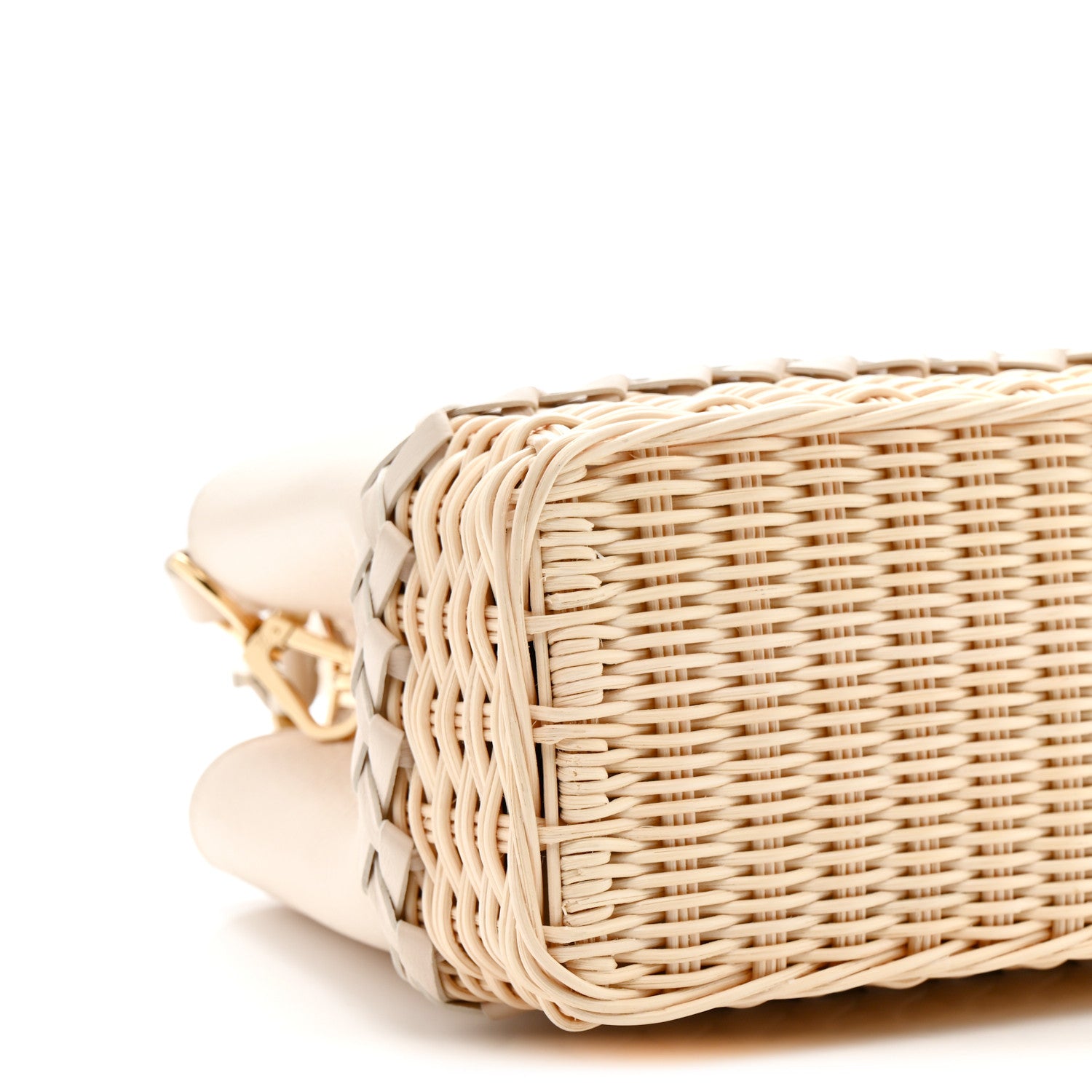 Louis Vuitton Rattan Taurillon Capucines BB Vanilla 8 of 10