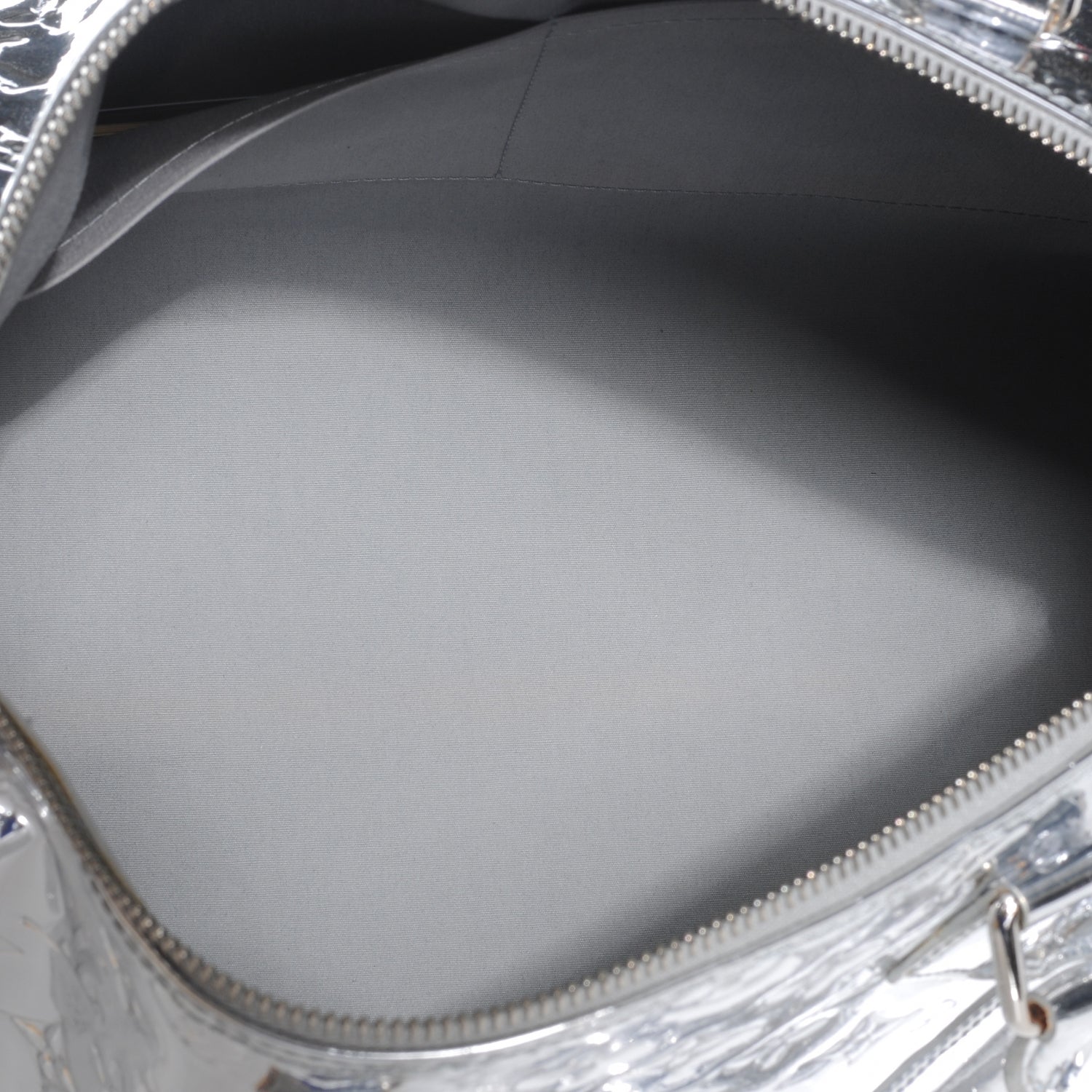 Louis Vuitton Monogram Miroir Speedy 35 Silver 5 of 7