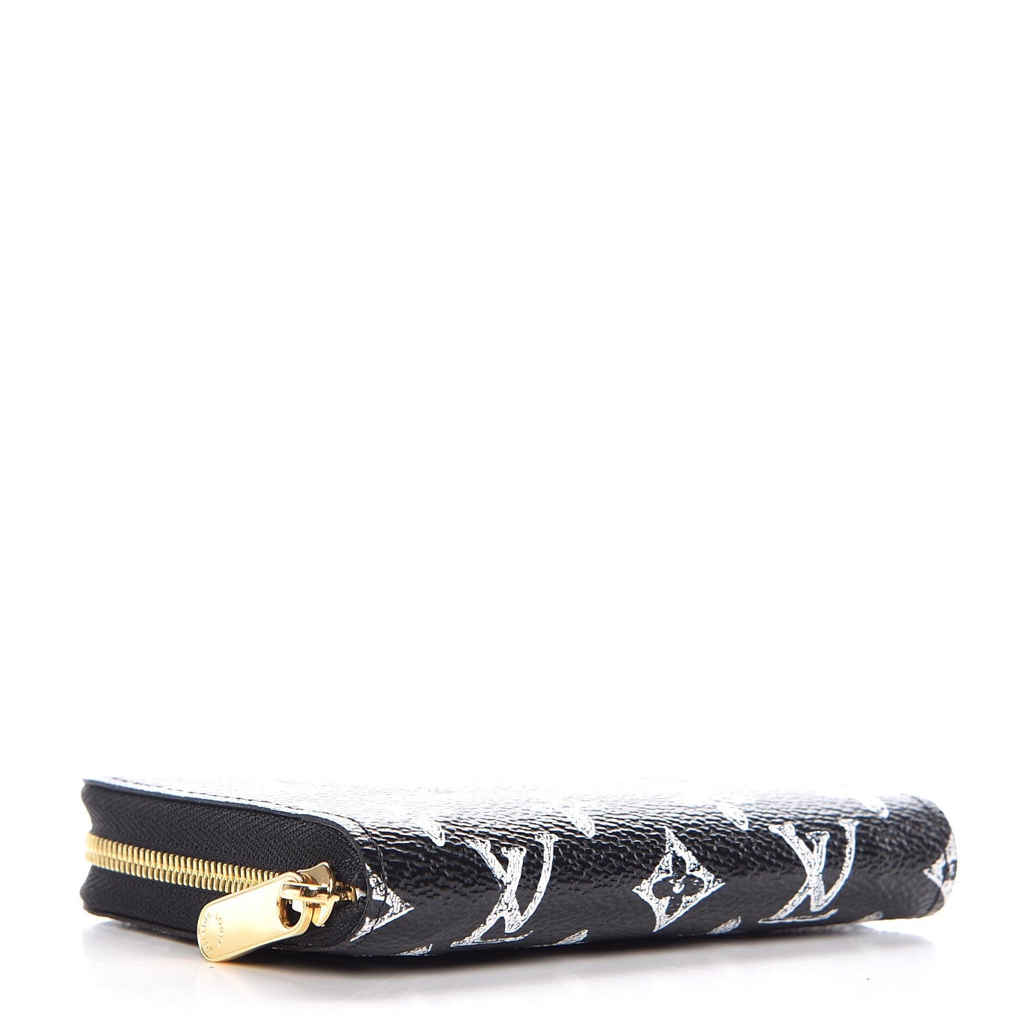 Louis Vuitton Catogram Zippy Coin Purse Black 4 of 8