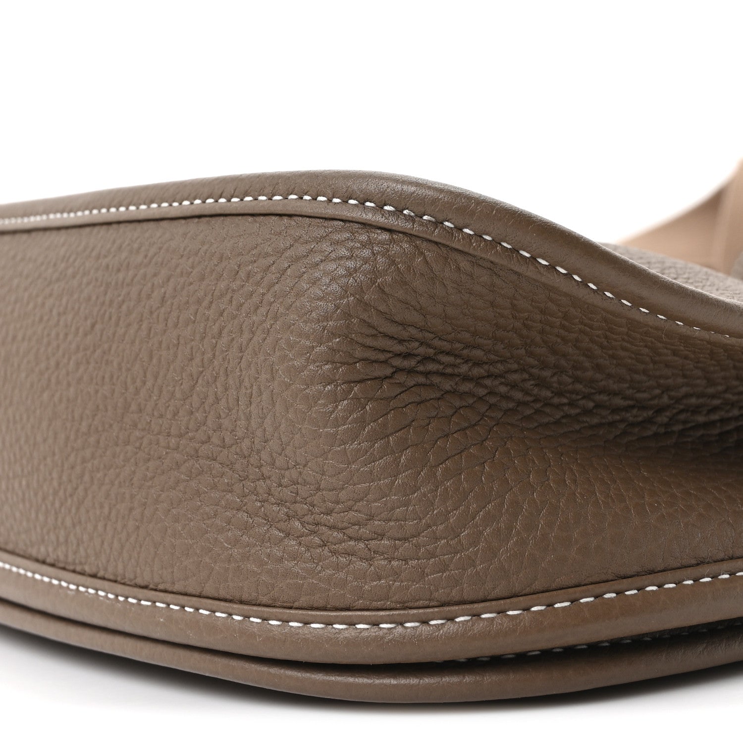 Hermes Taurillon Clemence Evelyne III PM Etoupe 10 of 10