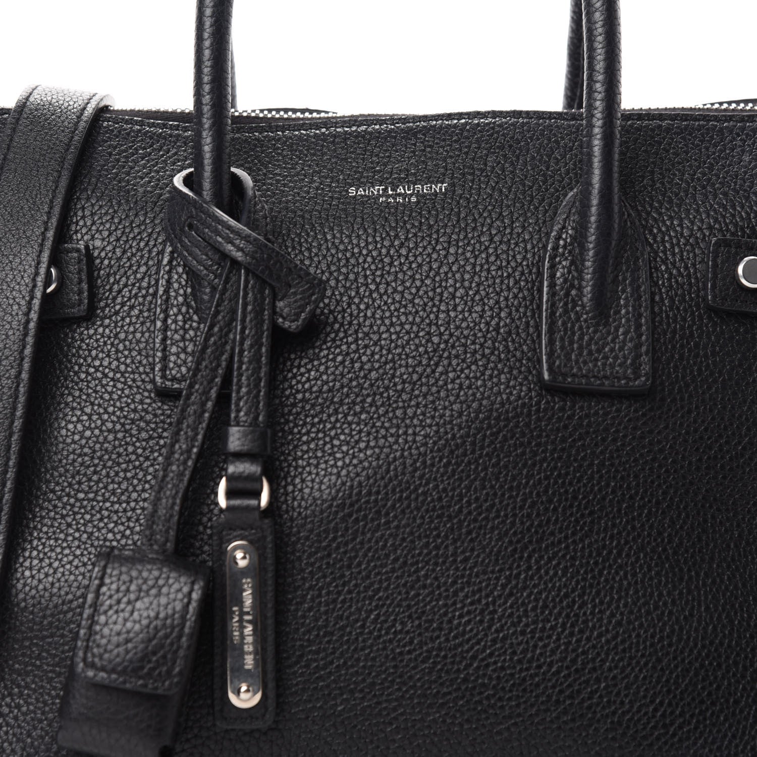 Saint Laurent Grained Calfskin Baby Supple Sac De Jour Black 20 of 20