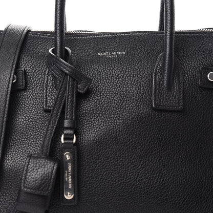 Saint Laurent Grained Calfskin Baby Supple Sac De Jour Black 20 of 20