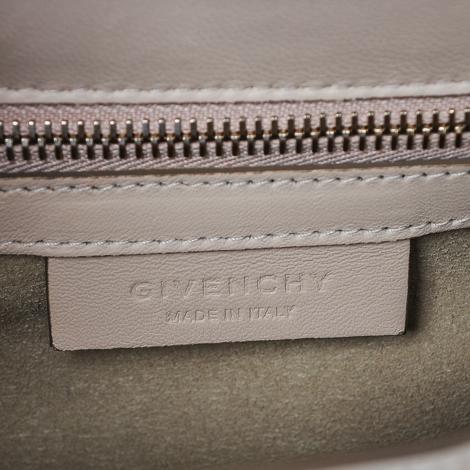 Givenchy Patent Calfskin Mini Pandora Box Chain Crossbody Bag Nude Pink 6 of 6