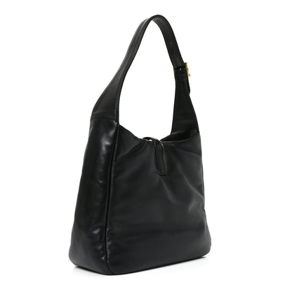 Saint Laurent Padded Lambskin Small Le 5 A 7 Supple Hobo Black 3 of 10