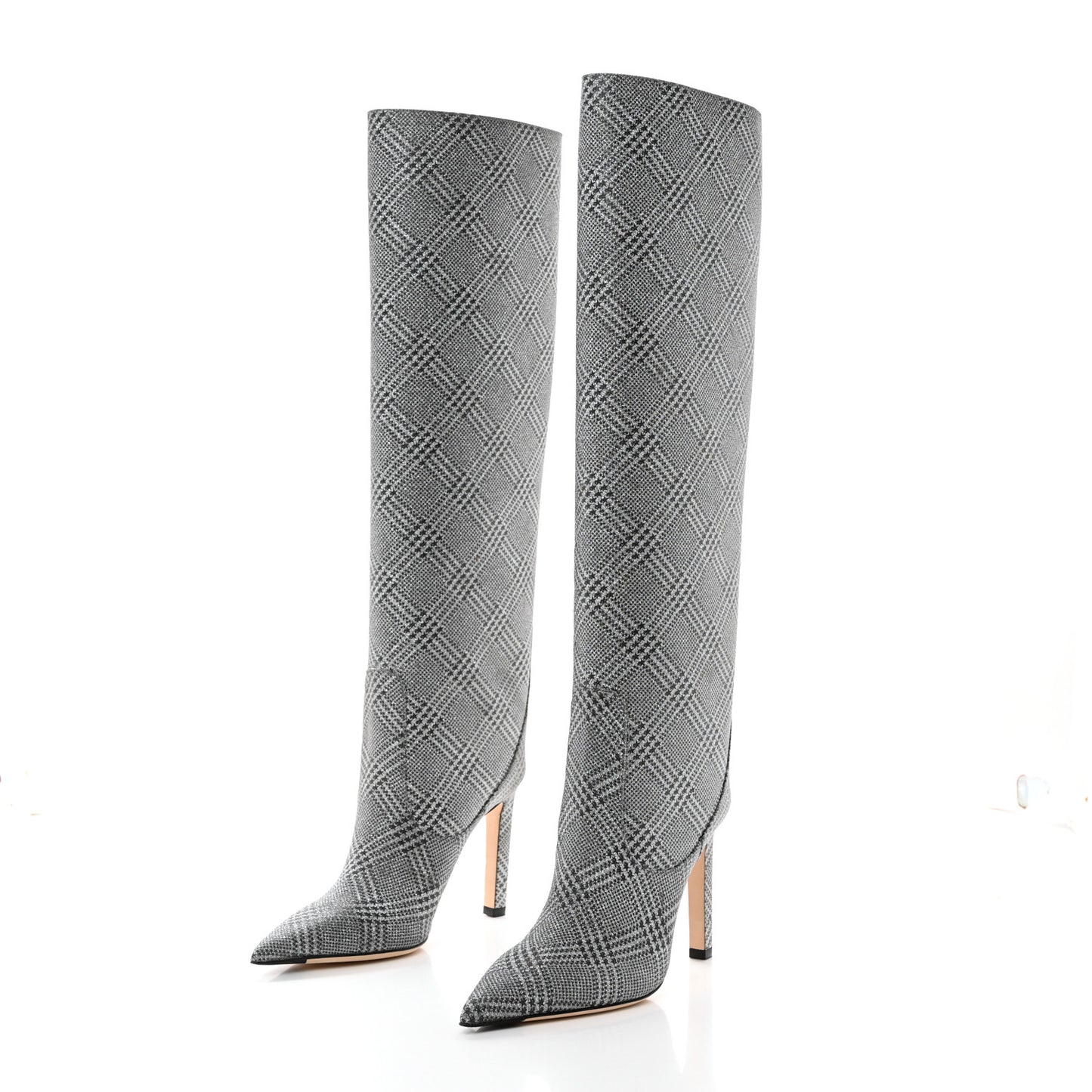 Salpa Prince of Stars Glitter Mavis 100 Tall Boots 35 Silver