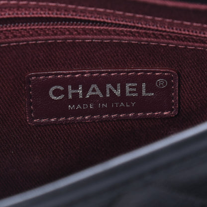Chanel Calfskin Quilted Mini French Riviera Flap Black 5 of 8