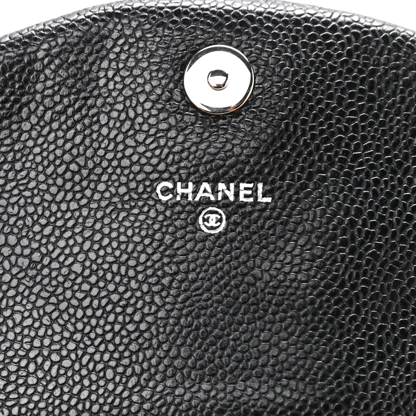 Caviar Half Moon Wallet On Chain WOC Black