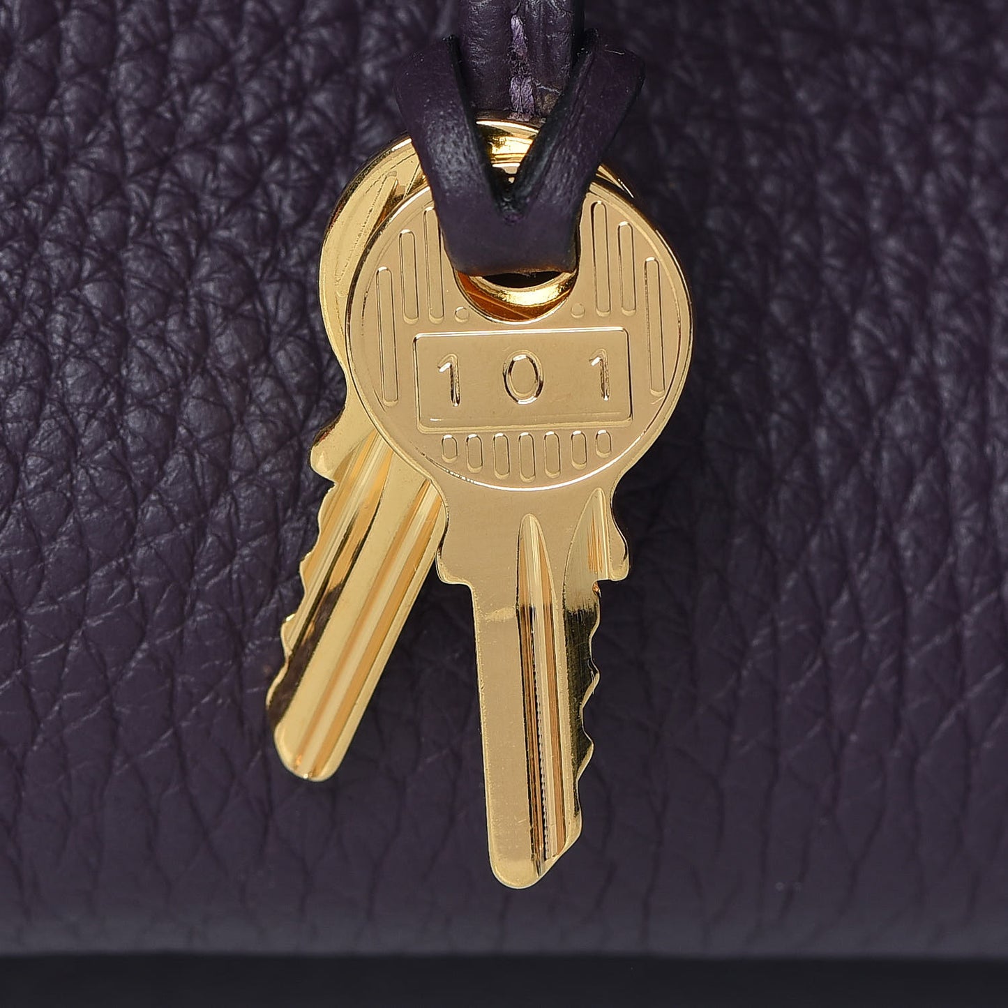 Taurillon Clemence Birkin 30 Raisin